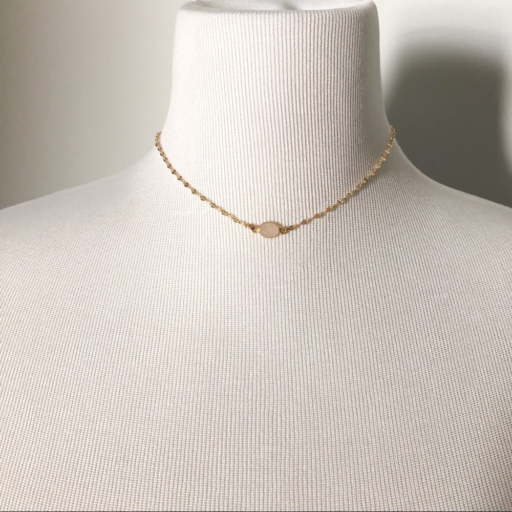 ❗️LAST❗️Gold Druzy Choker - Picture 6 of 6